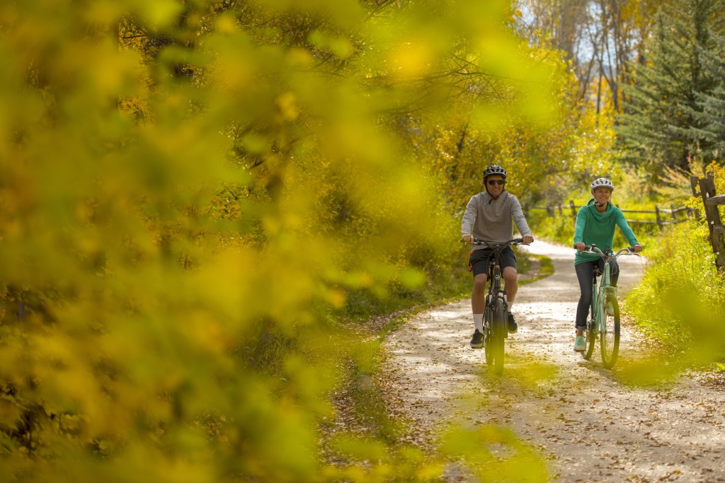 biking shoulder activity