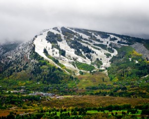 Buttermilk Mountain in Fall