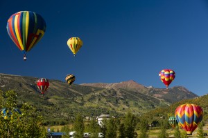Hot air balloon Snowmass