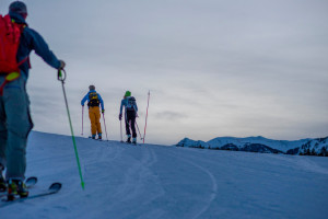 Uphill Skiing