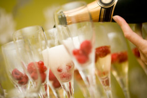 Champagne toast