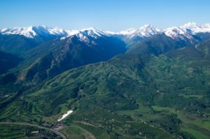 Aspen & Buttermilk mountain view