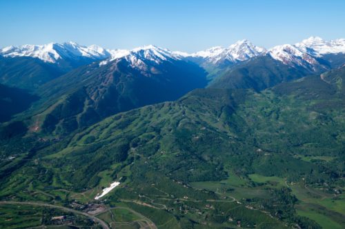Aspen & Buttermilk mountain view