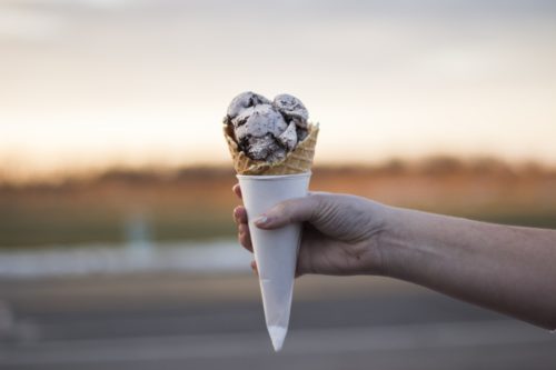 Ice Cream hops in Ketchum