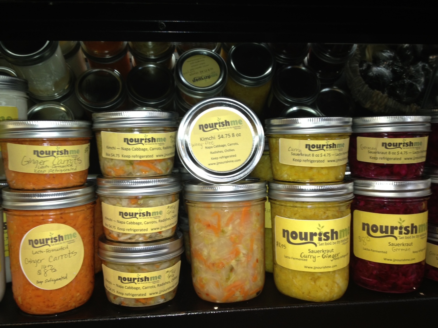 Kimchi at NourishMe