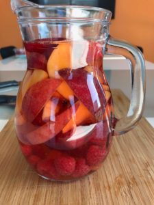 rosé sangria pitcher