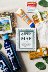 mountain wedding goodie bag