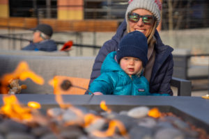 The holidays in a mountain town - S'mores for Christmas at Limelight